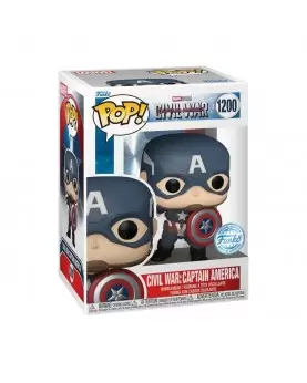 Marvel Civil War - 1200 Captain America With...