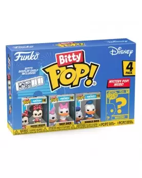 Funko Bitty - 4 Pack Disney Minnie- Daisy- Donald