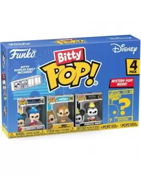 Funko Bitty - 4 Pack Disney Mickey Sorcerer-...