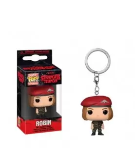 Stranger Things - Robin - Funko Pop Portachiavi