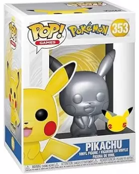Pokemon - 353 Pikachu Argento - Special Edition
