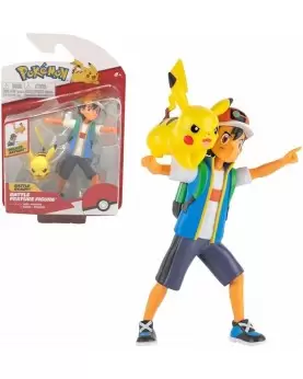 Pokémon: Battle Feature - Ash & Pikachu 11 cm
