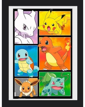 Pokemon - Framed Poster
