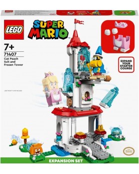 Lego Super Mario Costume di Peach gatto e Torre...