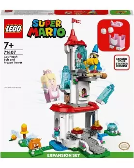 Lego Super Mario Costume di Peach gatto e Torre...