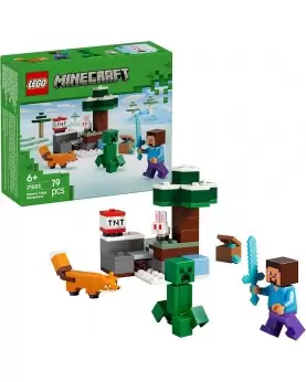 Lego Minecraft Avventura di Steve nella taiga -...