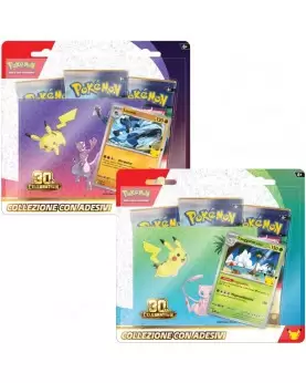 Pokemon 30Th - Collezione con Adesivi IT
