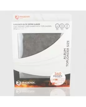 PHOENIX SHIELD Deluxe Toploader ZIP 9-pockets...