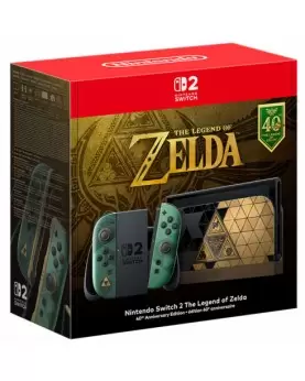 Nintendo Switch 2 The Legend of Zelda 40Th Ann....