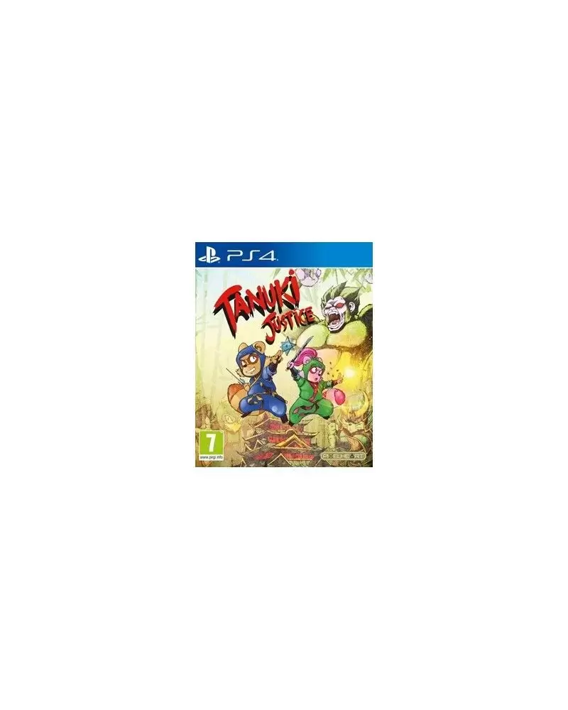 TANUKI JUSTICE PS4 EURO NEW sur Playstation 4