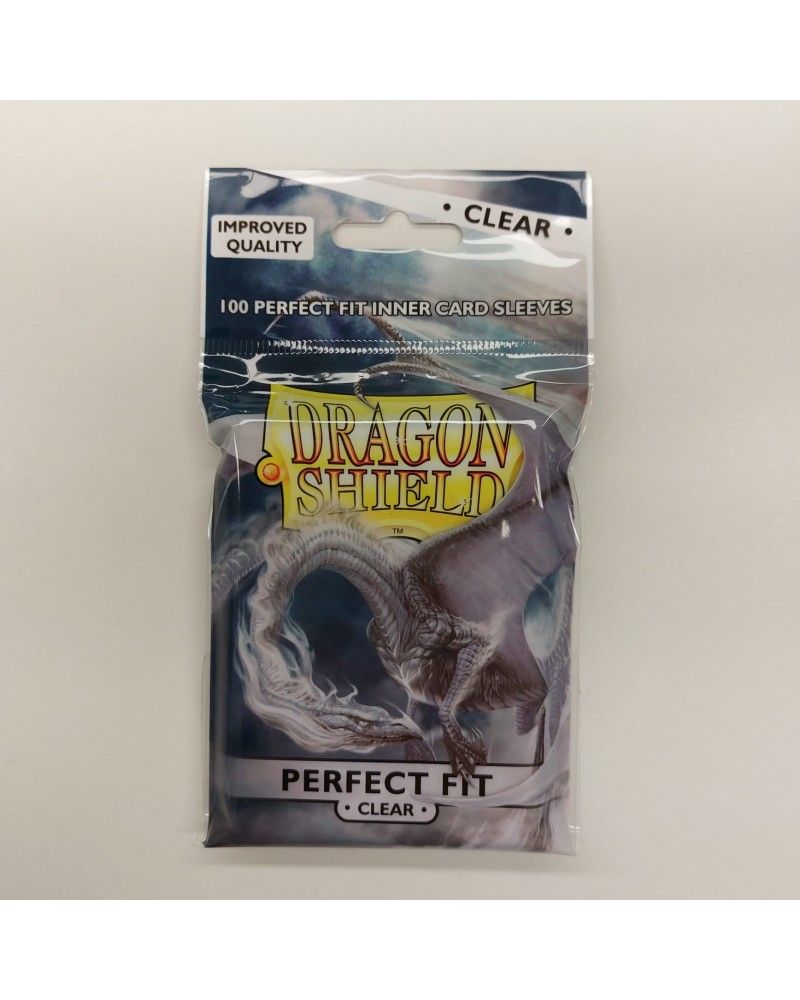 Dragon Shield 100 Bustine Standard Perfect Fit Clear