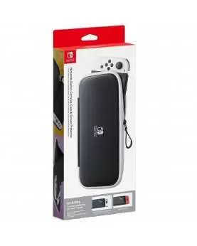 Nintendo Switch Oled - Kit Custodia + Pellicola...