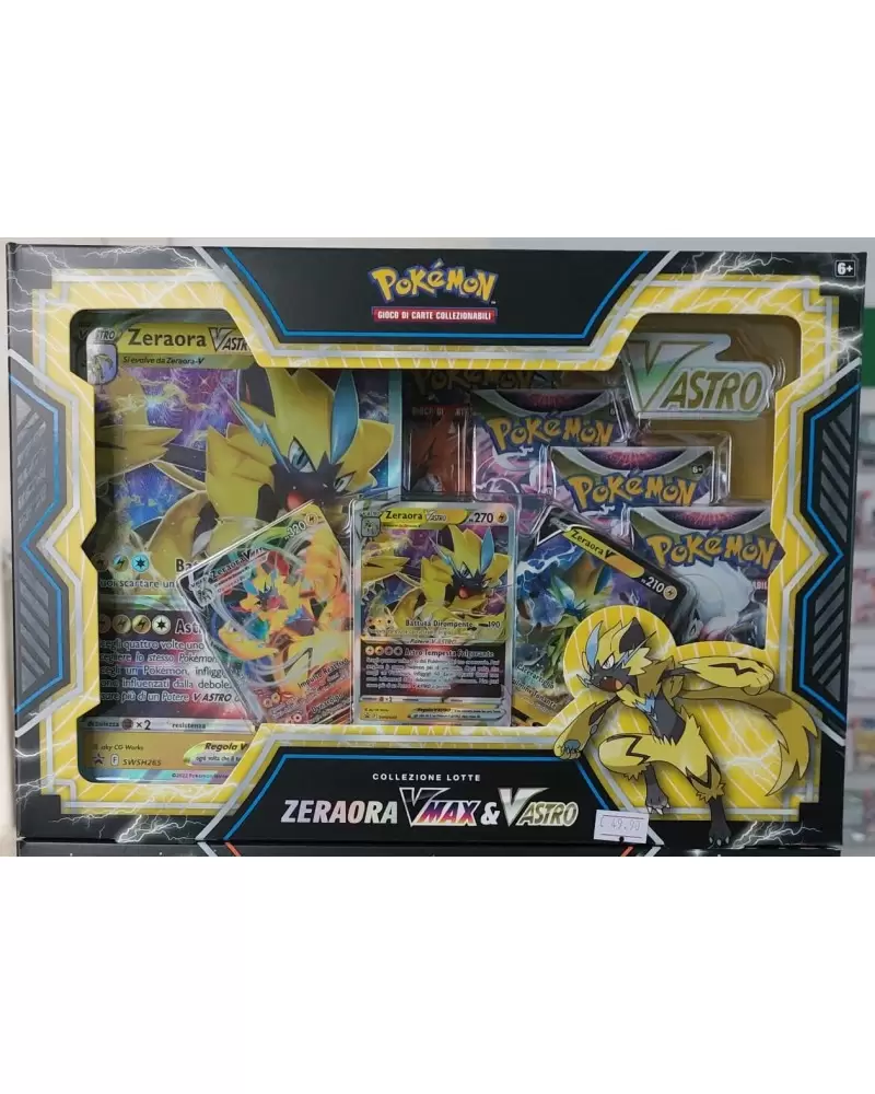 Collezione Lotte Deoxys-VMAX e V‑ASTRO e collezione Lotte Zeraora