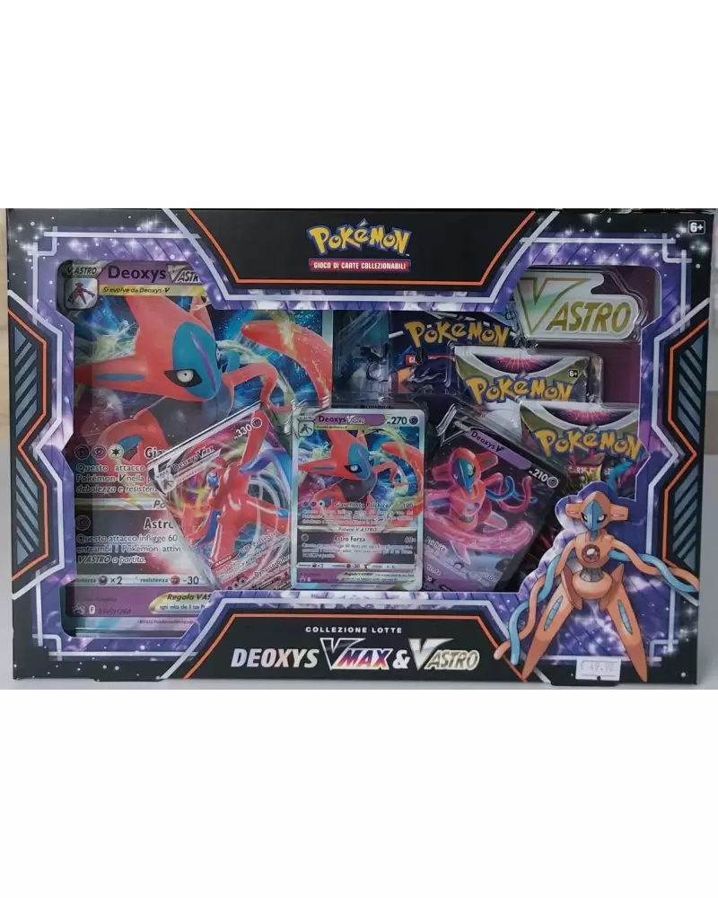 Pokemon Collezione Lotte Deoxys-VMAX e V Astro