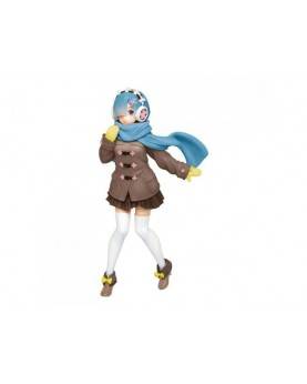 Re:zero Precious Pvc Statua Rem Winter Mantello...
