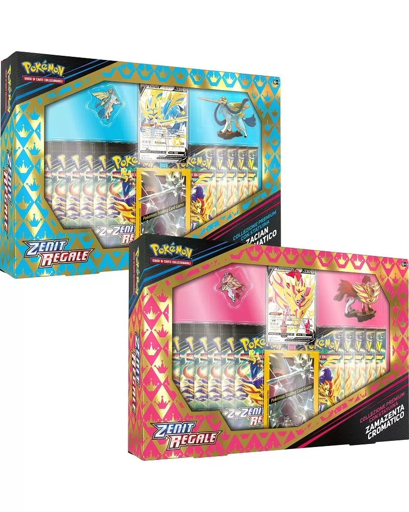 Zenit Regale Collezione Shiny Zacian e Zamazenta - ITA