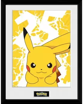 Pokemon- Framed Poster Pokemon Pikachu