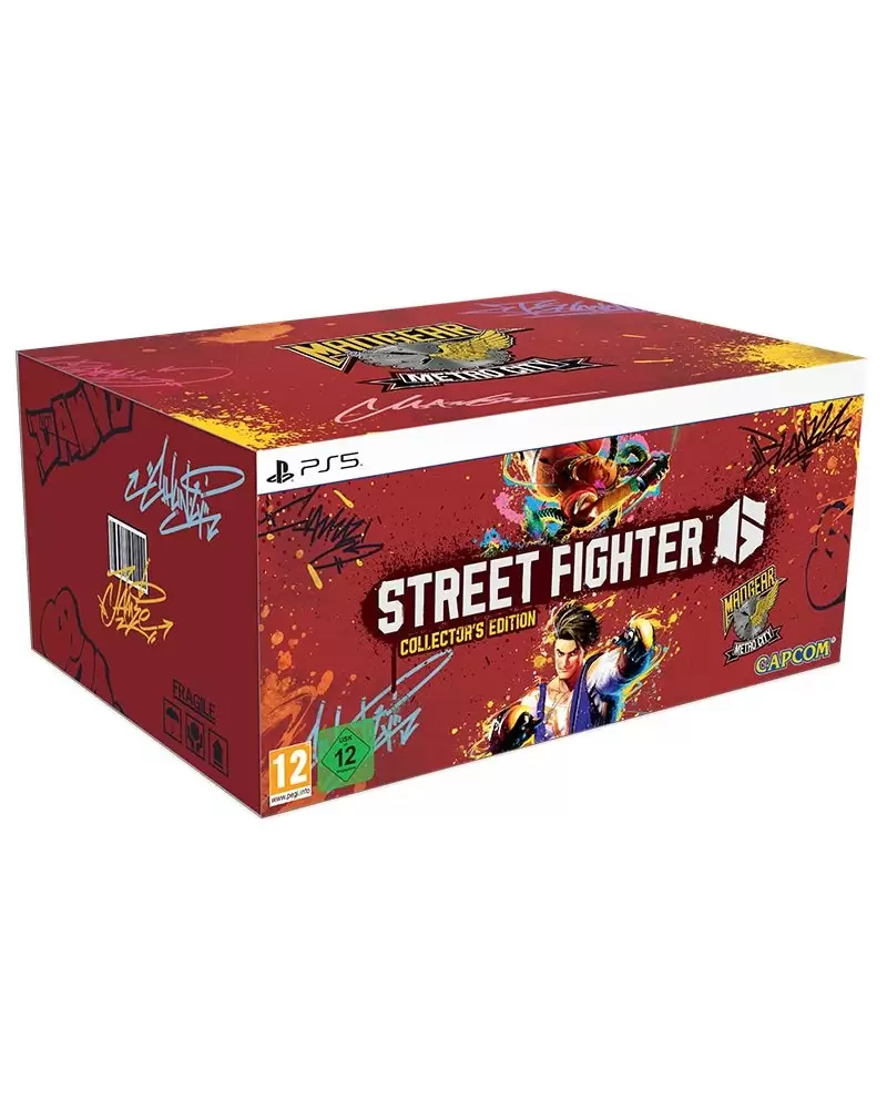 Street Fighter 6 Collector's Edition Mad Gear Box - PS5