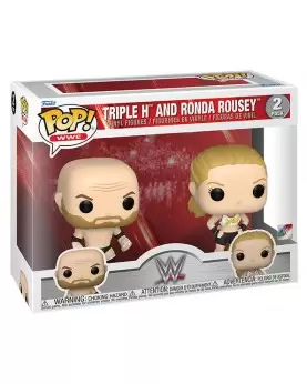 WWE - Triple H and Ronda Rousey 2 Pack