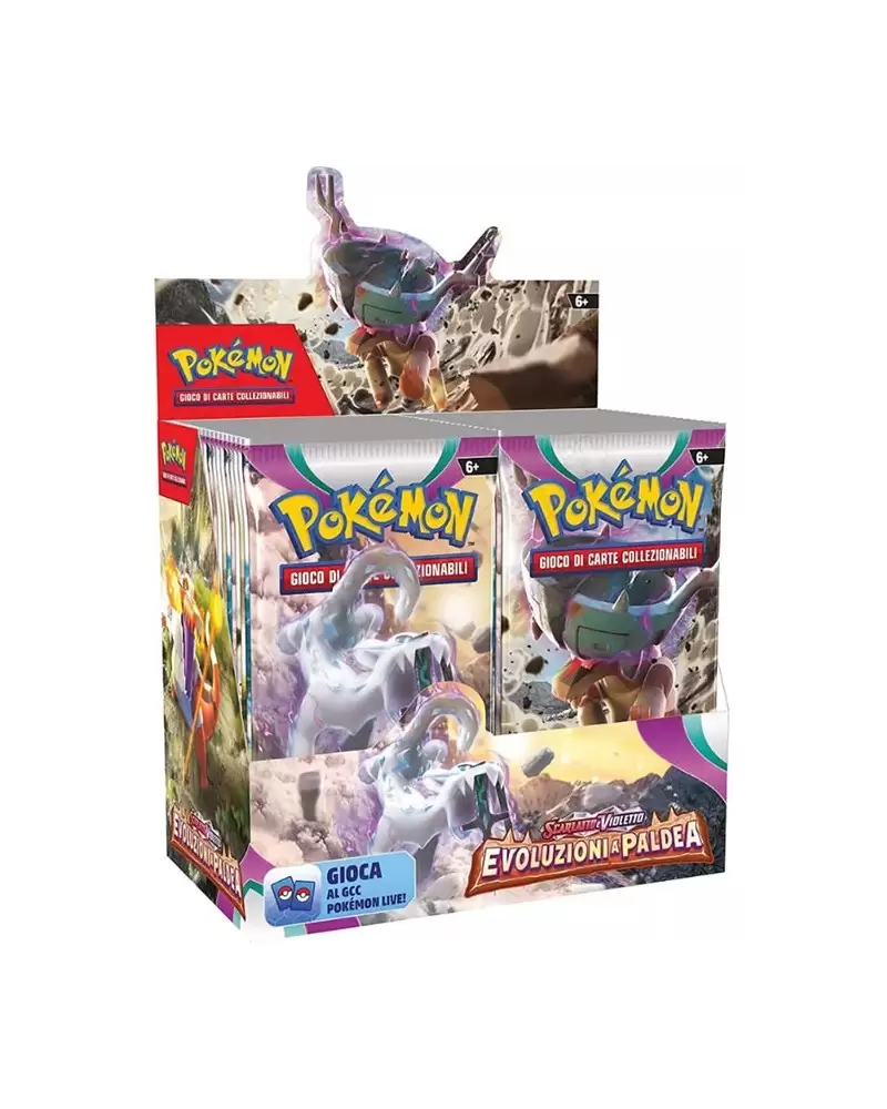 Scarlatto & Violetto - Evoluzioni a Paldea Display box 36 Bustine ...