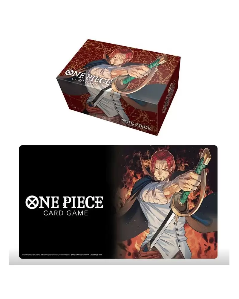 One Piece Card Case & Playmat Shanks